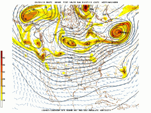 The 00z GFS at 84 hours is splitting the ULL and elongating it. 