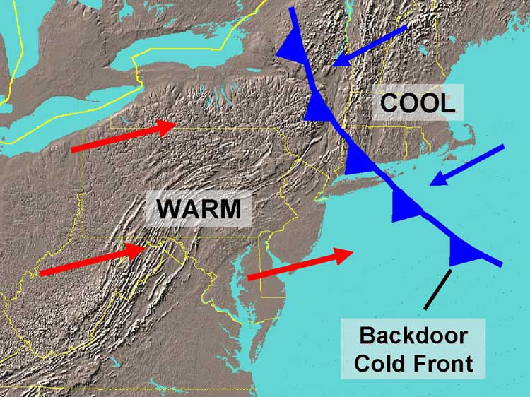 Backdoor cold front season is here, what’s the deal? New York Metro