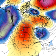 500mb height anomalies 1/9