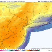NWS High Temps Saturday