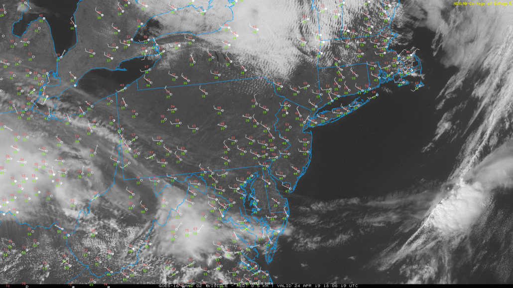 Visible Satellite Loop 