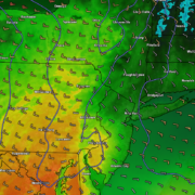 3km NAM frontal system