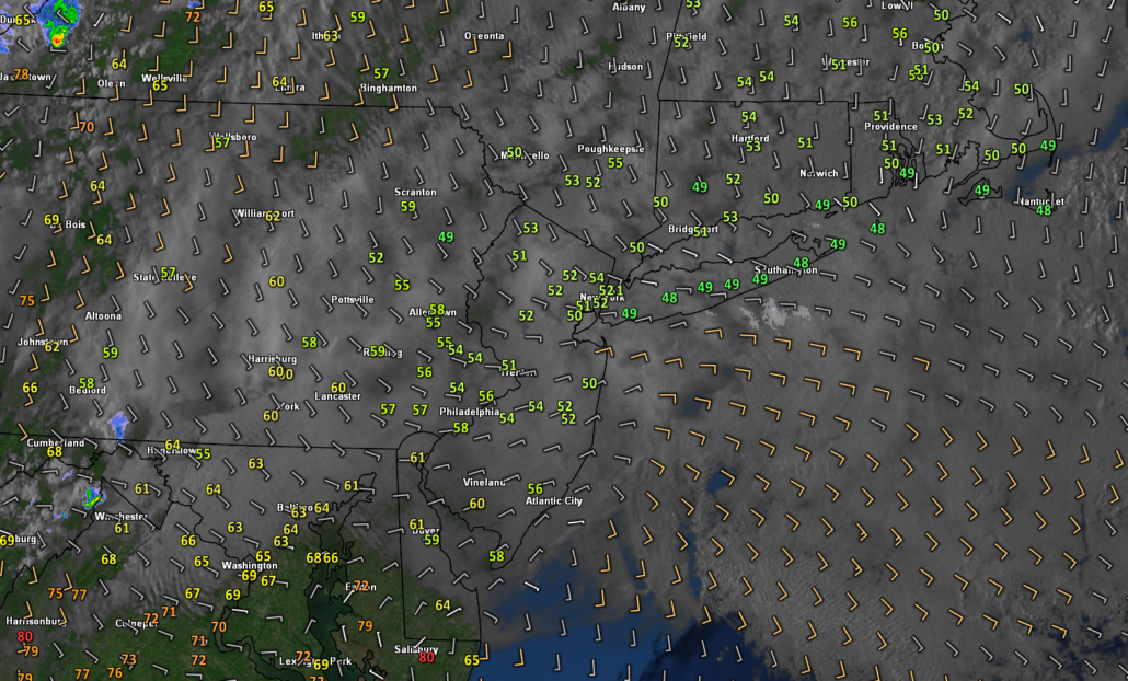 Temperatures/Radar/Winds/Sat